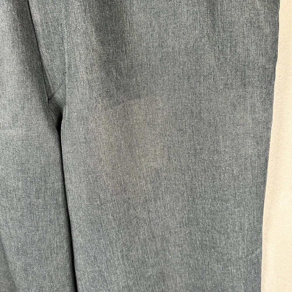 VTG Levi Strauss Action Slacks Trousers Men 40x30 Grey Vintage Polyester 90s EUC